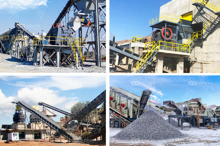 stone crushing equipment in mineral processing plant