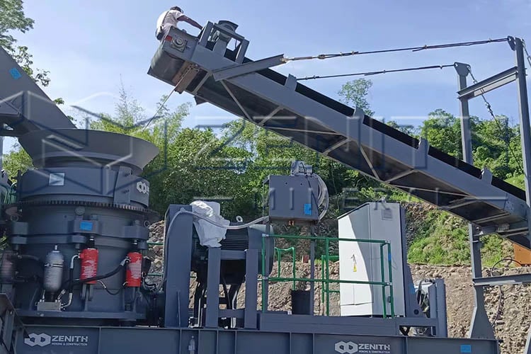 NK portable crushing Plant in Malaysia