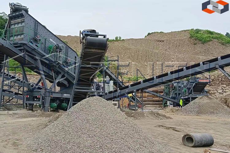 Granite Mobile Crushing Plant in Malaysia