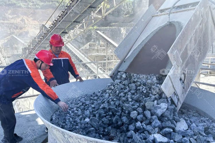 aggregates making process