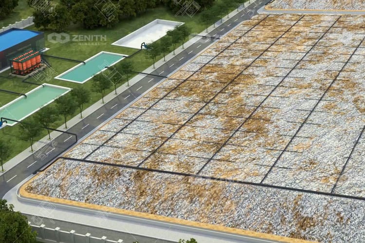 Gold Heap Leaching Process