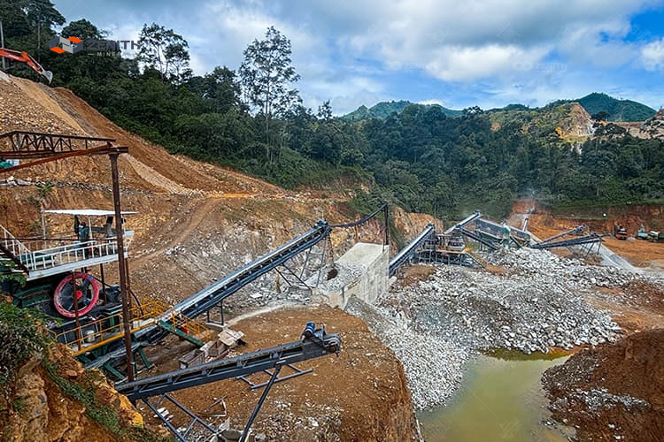 granite crushing plant