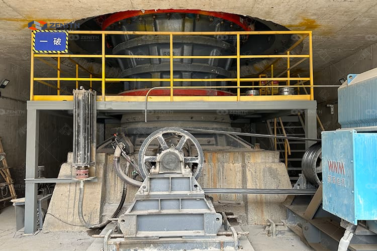 granite gyratory crusher