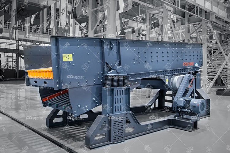 basalt feeding f5x vibrating feeder