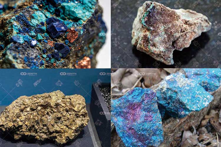 copper ore raw material