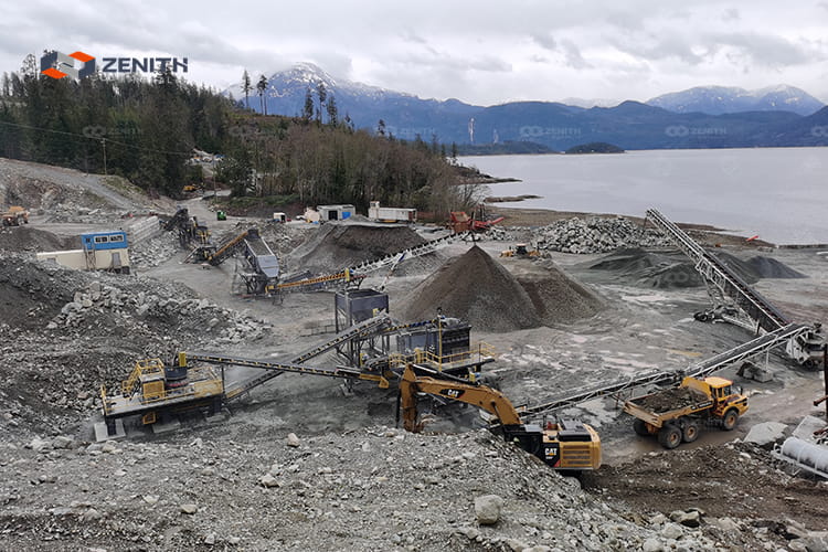 aggregate production line