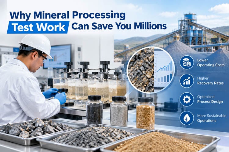 Mineral Processing Test Work Can Save You Millions