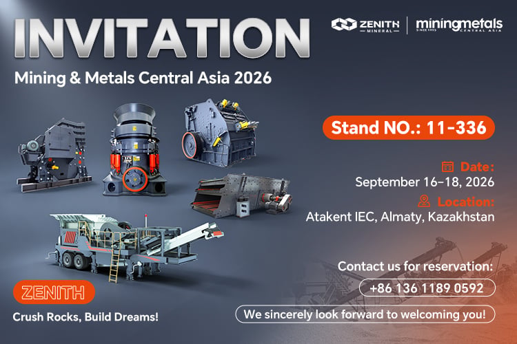ZENITH Meets You at the 2026 Mining and Metals Central Asia Exhibition