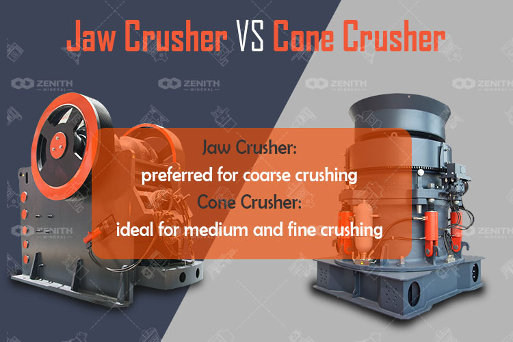 Jaw Crusher VS Cone Crusher 9 Key Differences